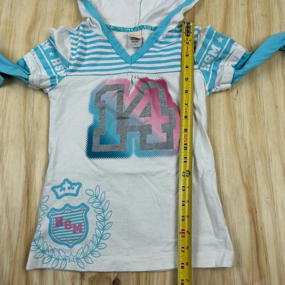 Disney High School Musical 2 Hoodie 7/8 Full‎ Zip Graphic Y2K VTG Rare